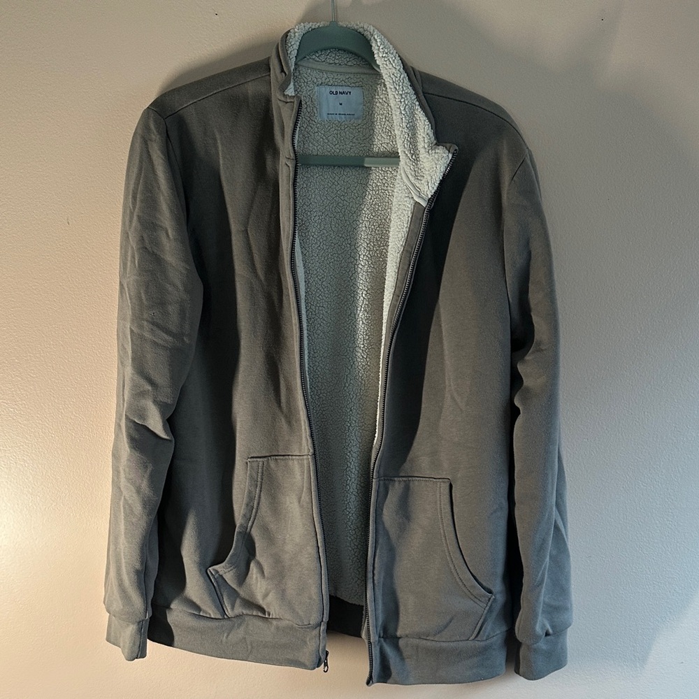 Old Navy Off-White Sherpa Fleece